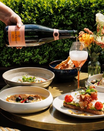 Gallery Image - Slow afternoons under the blue summer sky, with chilled champagne by the pour.

Weekends are made for moments like these 🍾
